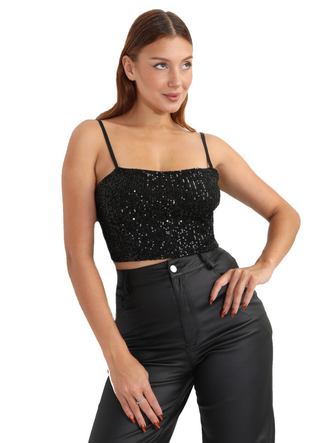 Brassière à sequins