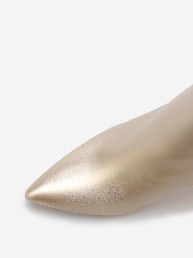 Bottines pointues à talon aiguille