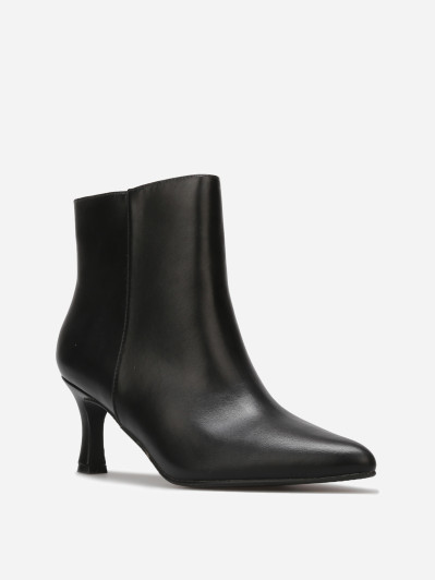 Bottines pointues à petit talon