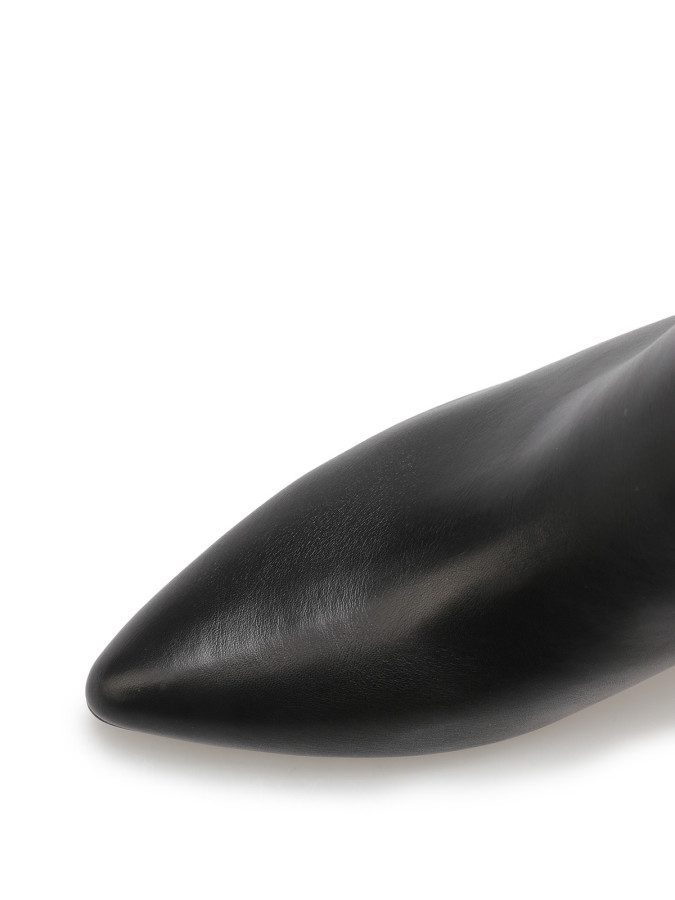 Bottines pointues à petit talon