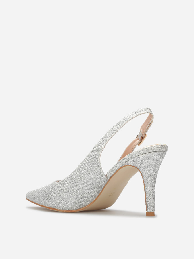 Escarpins slingback à paillettes