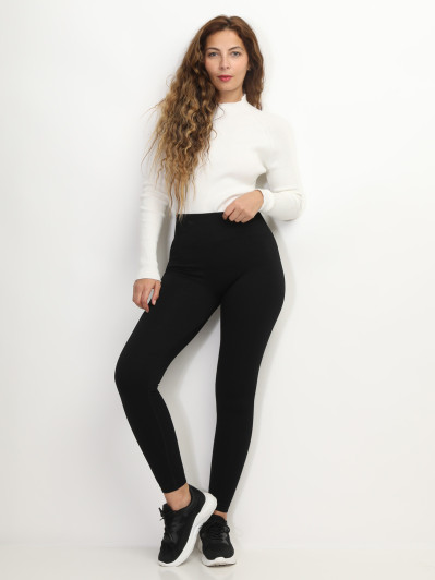 Legging côtelé push up