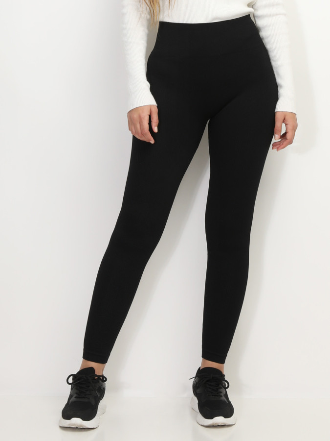Legging côtelé push up