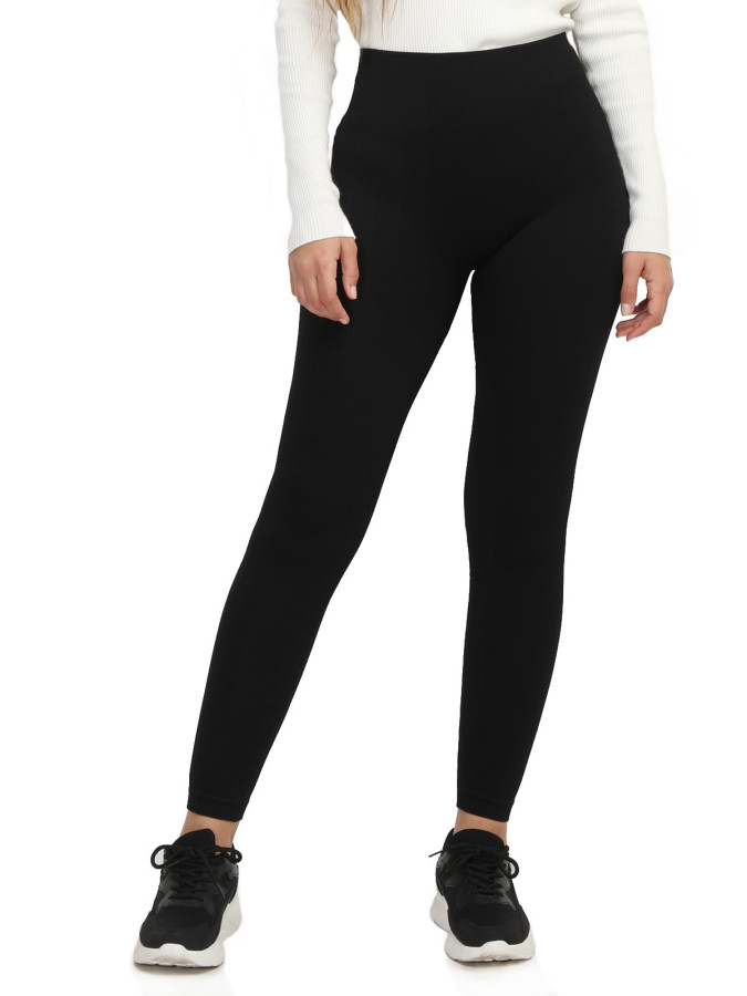 Legging côtelé push up