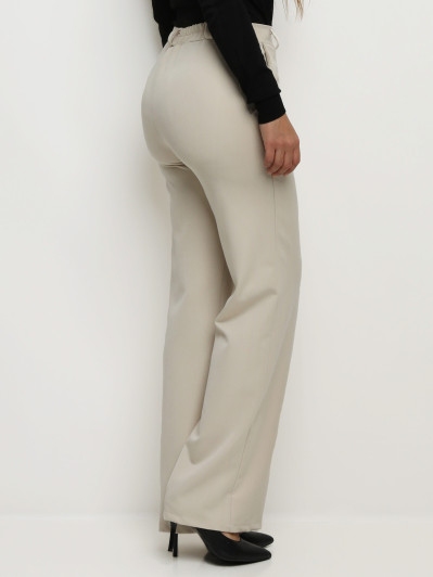 Pantalon tailleur wide leg