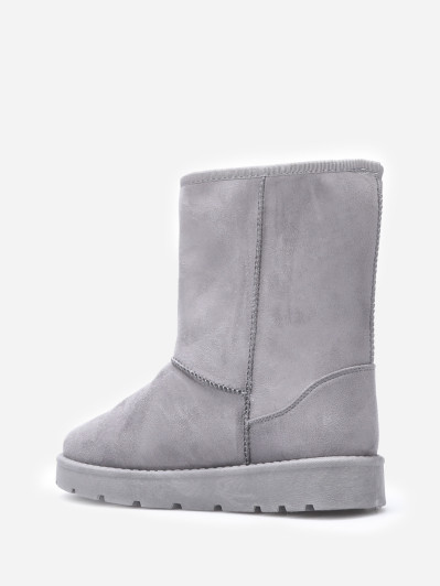 Boots en suédine fourrées