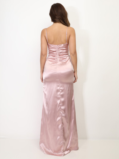 Robe de soirée effet corset