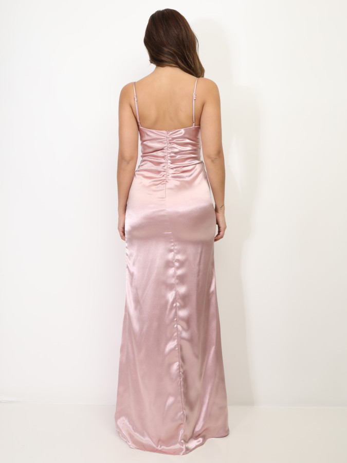 Robe de soirée effet corset