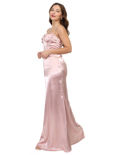 Robe de soirée effet corset