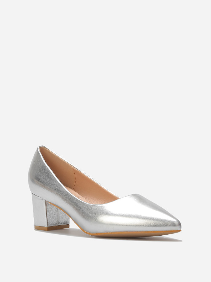 Escarpins à talon carré