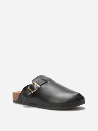 Mules en simili avec bride