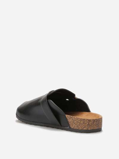 Mules en simili avec bride