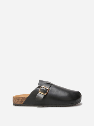 Mules en simili avec bride