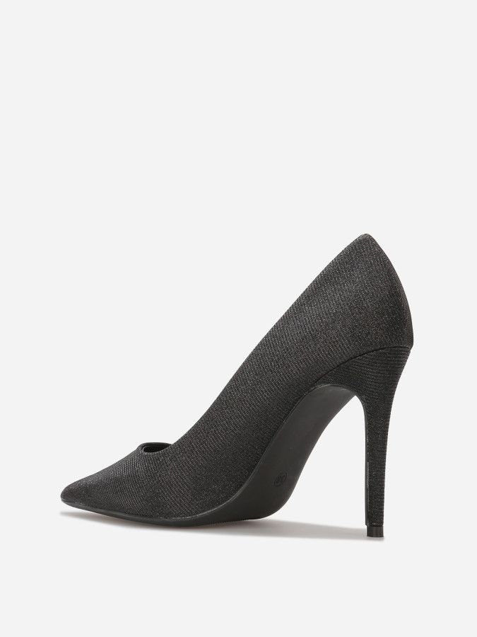 Escarpins pailletés à talon aiguille