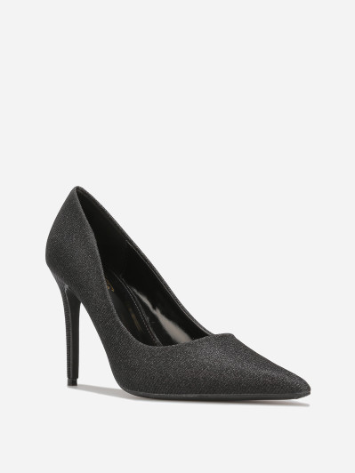 Escarpins pailletés à talon aiguille