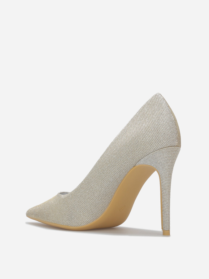 Escarpins pailletés à talon aiguille