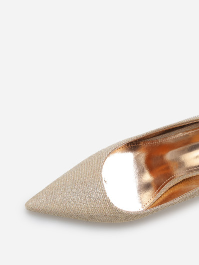 Escarpins pailletés à talon aiguille