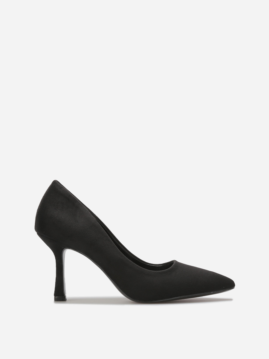 Escarpins pointus en suédine