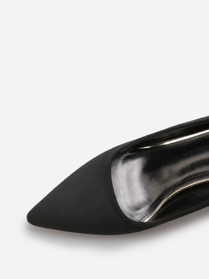 Escarpins pointus en suédine