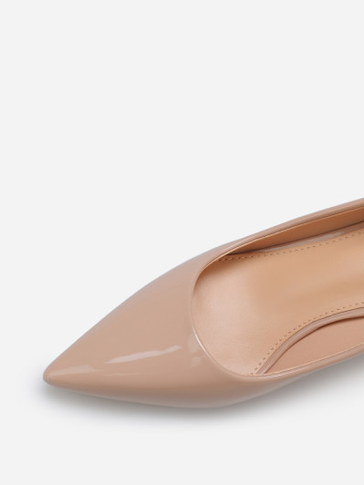 Escarpins pointus à petit talon