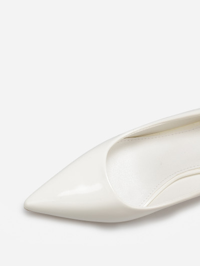 Escarpins pointus à petit talon