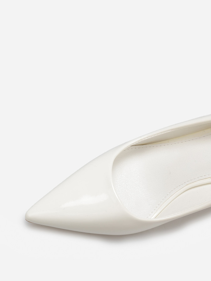 Escarpins pointus à petit talon