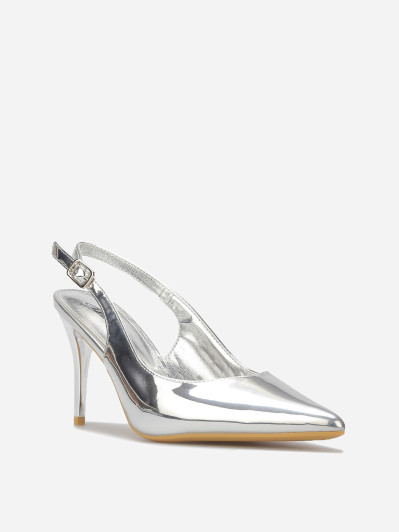 Escarpins slingback vernis