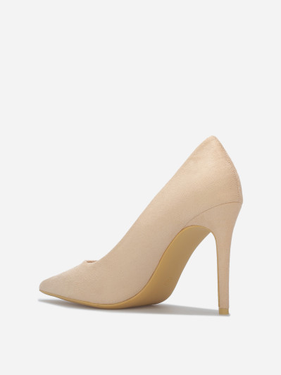 Escarpins pointus classiques en suédine