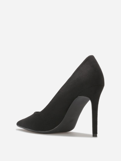 Escarpins pointus classiques en suédine