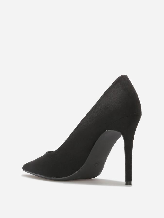 Escarpins pointus classiques en suédine