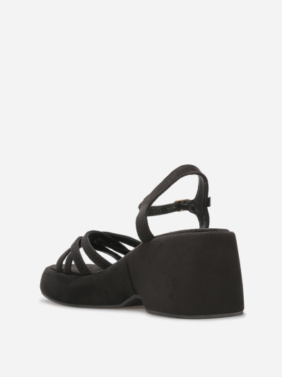 Sandales à plateforme compensée