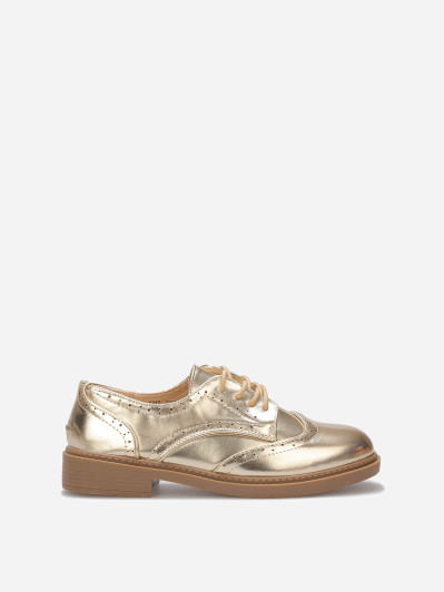 Richelieus La Modeuse - Simili Cuir Vernis, Semelle Antidérapante, Plateforme 2cm