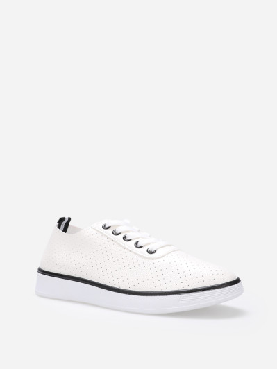 Baskets basses ajourées