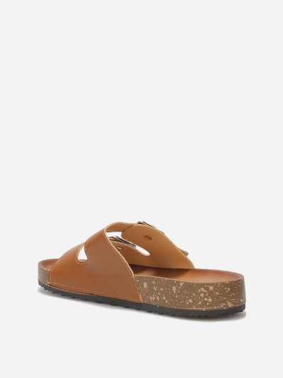 Mules avec deux brides à boucles