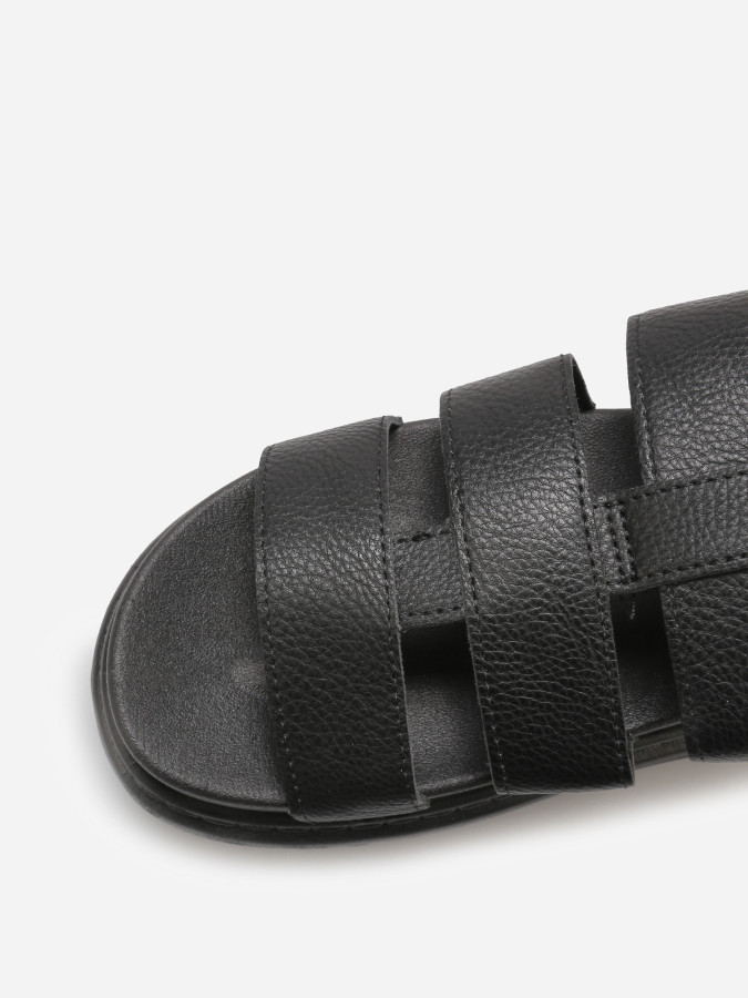 Spartiates à plateforme dentelée