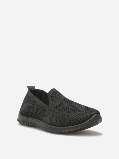 Slip-on en maille texturée