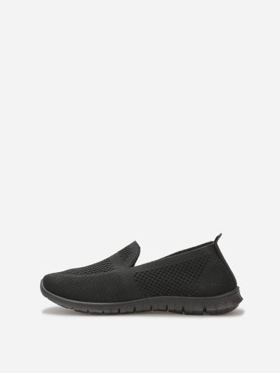 Slip-on en maille texturée