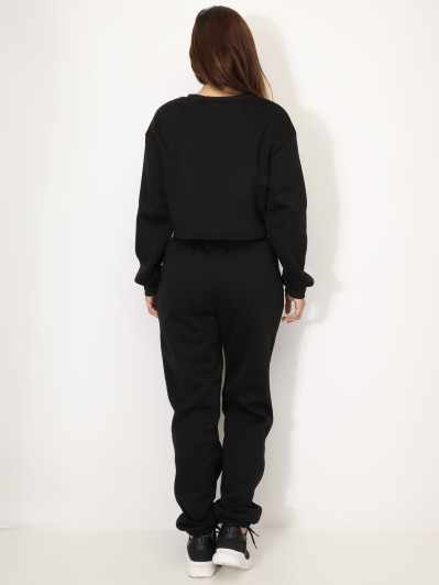 Ensemble sweat imprimé et jogging