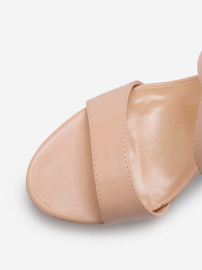 Sandales à multi-brides et talon haut