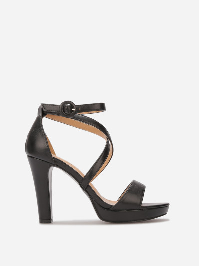 Sandales à multi-brides et talon haut