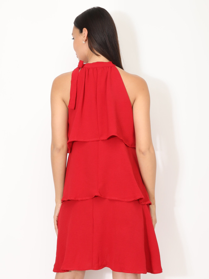 Robe à volants et nœud