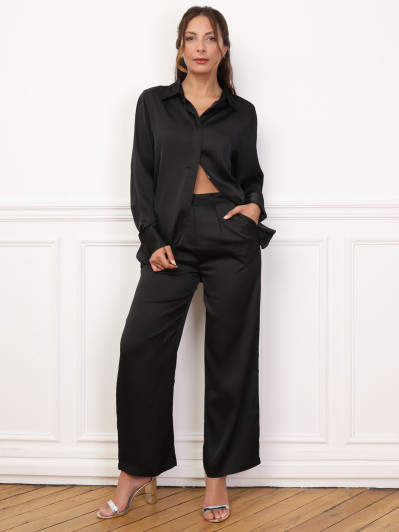 Ensemble chemise et pantalon à pince