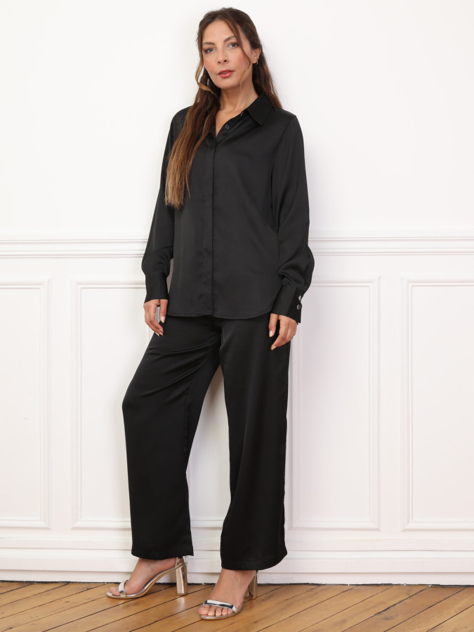 Ensemble chemise et pantalon à pince