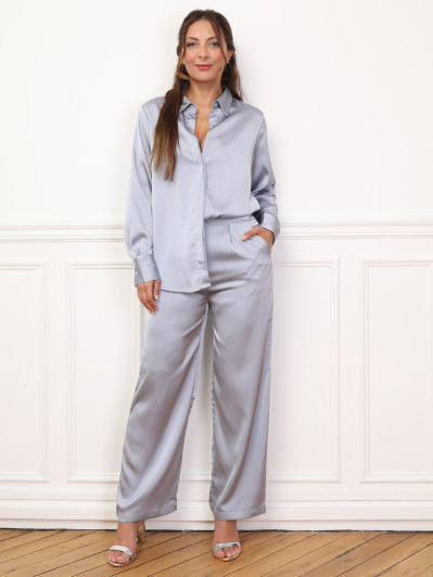 Ensemble chemise et pantalon à pince