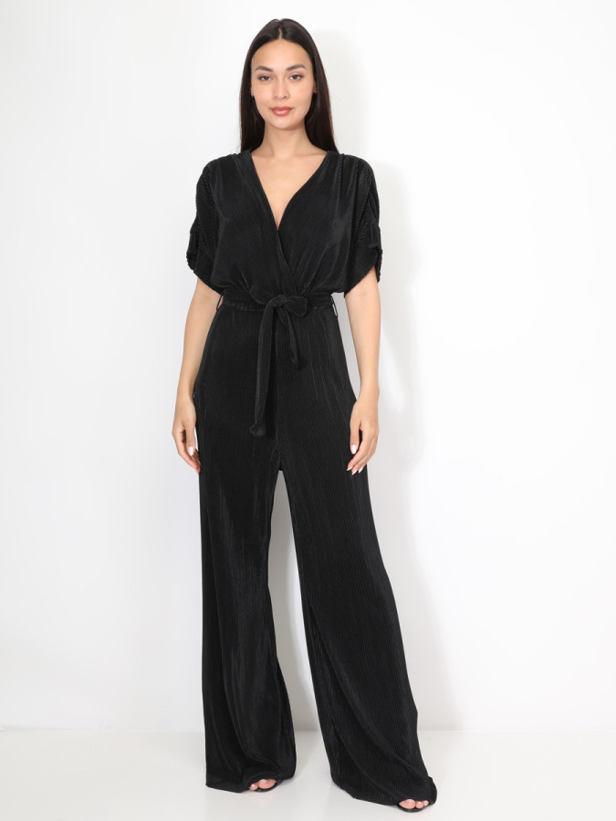 Combinaison évasée et plissée