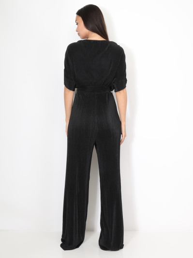 Combinaison évasée et plissée