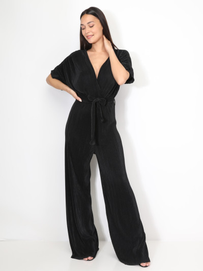 Combinaison évasée et plissée