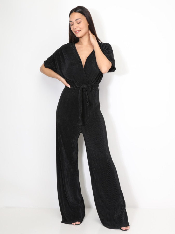 Combinaison évasée et plissée