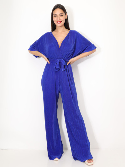 Combinaison évasée et plissée