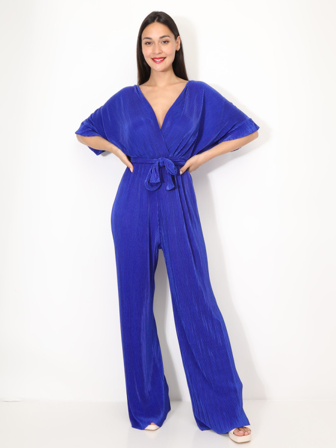 Combinaison évasée et plissée